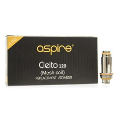 Aspire Cleito 120 Mesh Coils 5pack  Aspire   