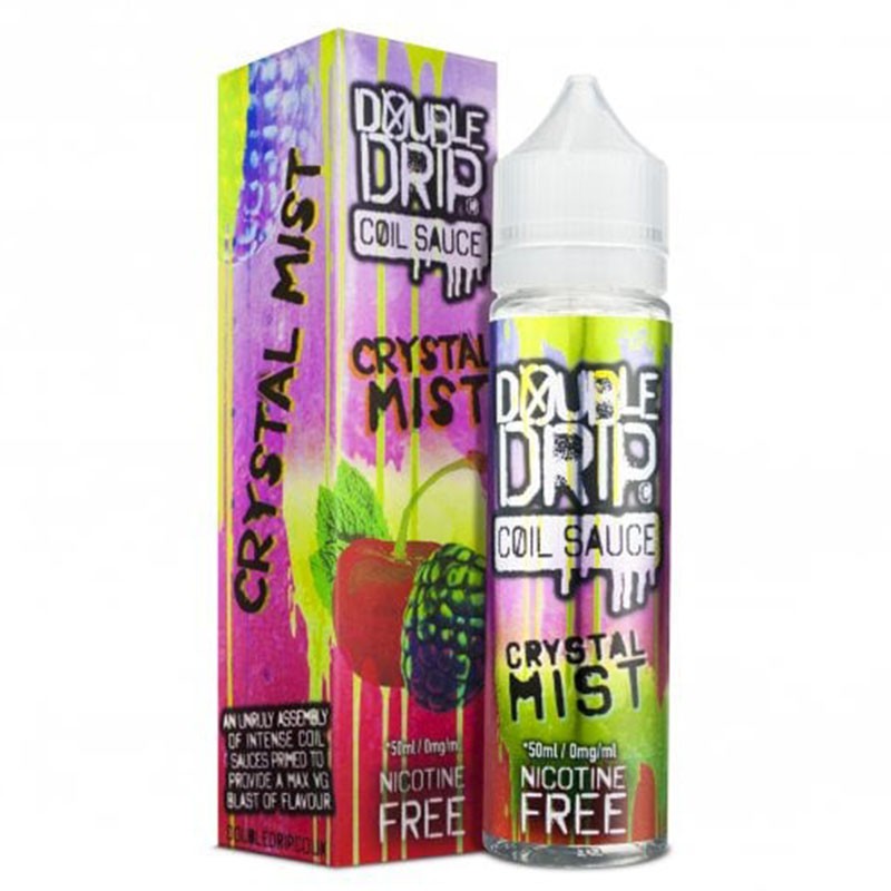 Crystal Mist E-Liquid by Double Drip 50ml  Double Drip Coil Sauce   