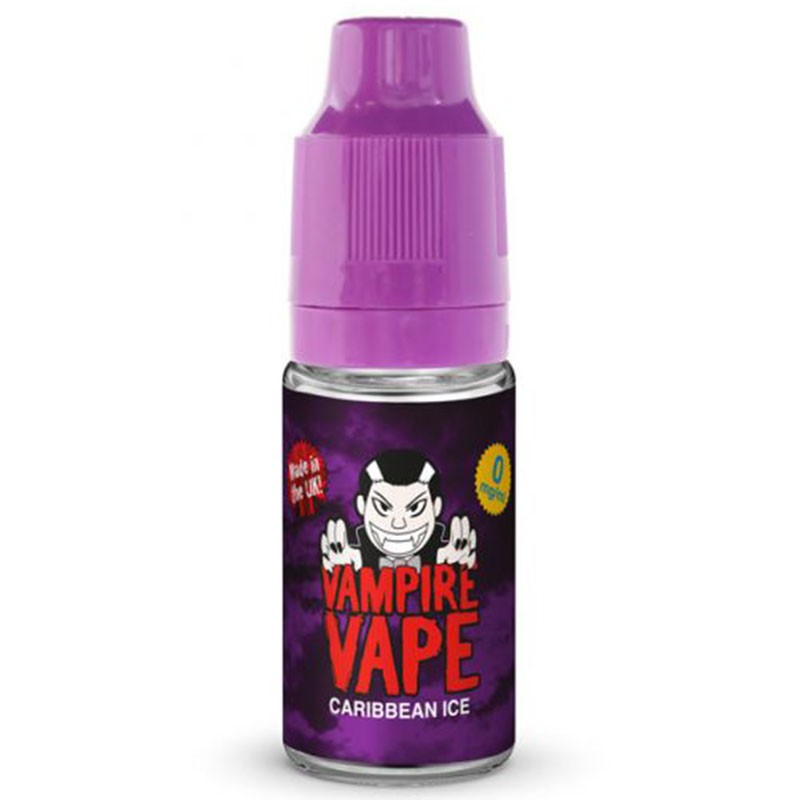 CARIBBEAN ICE - 10ML VAMPIRE VAPE E-LIQUID  Vampire Vape   