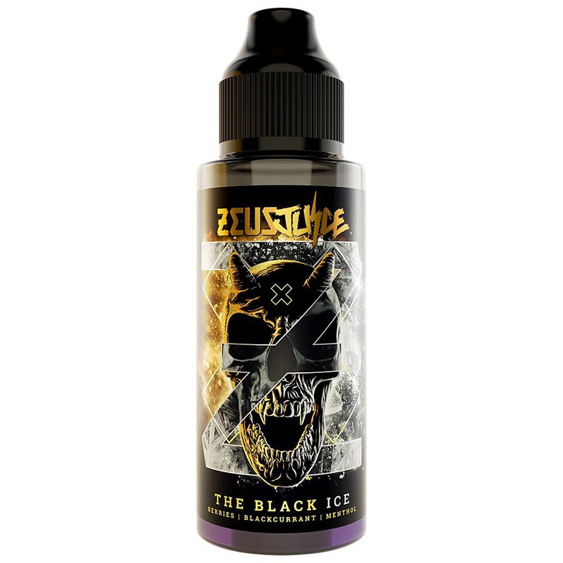 The Black ICE 100ml By Zeus Juice uk  Zeus Juice Uk   