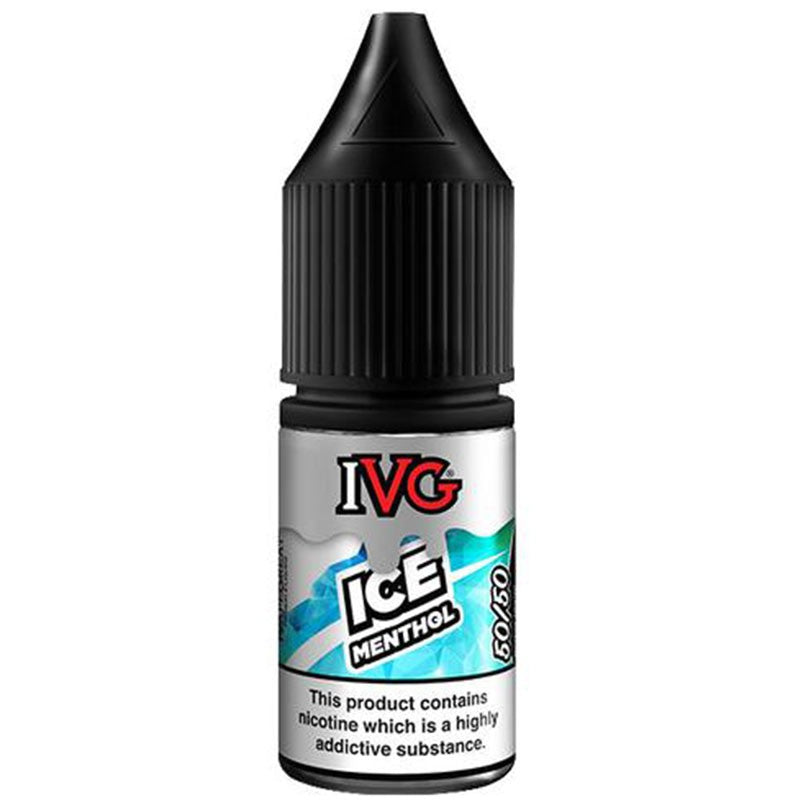 IVG 50/50 Series Ice Menthol 10ml E-Liquid  I VG   