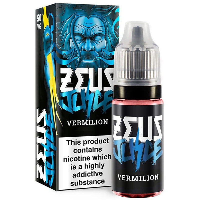 Vermilion By Zeus Juice 10ml 50/50  Zeus Juice Uk   