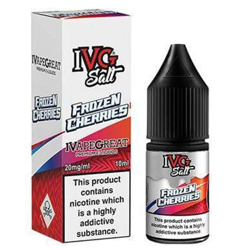 Frozen Cherries Nic Salt E-liquid by IVG 10ml  I VG   