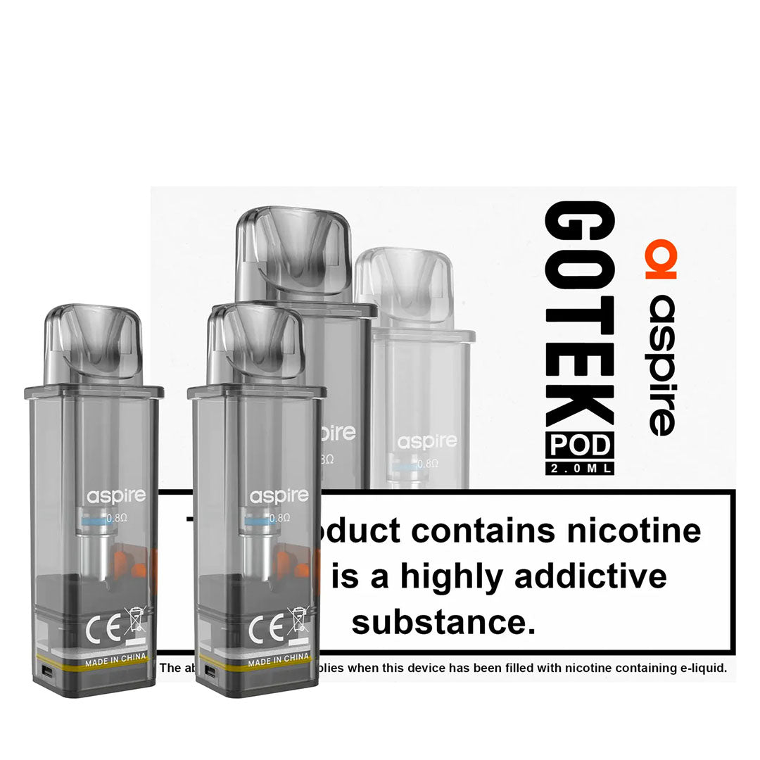 Aspire Gotek Replacement Pods  Aspire   