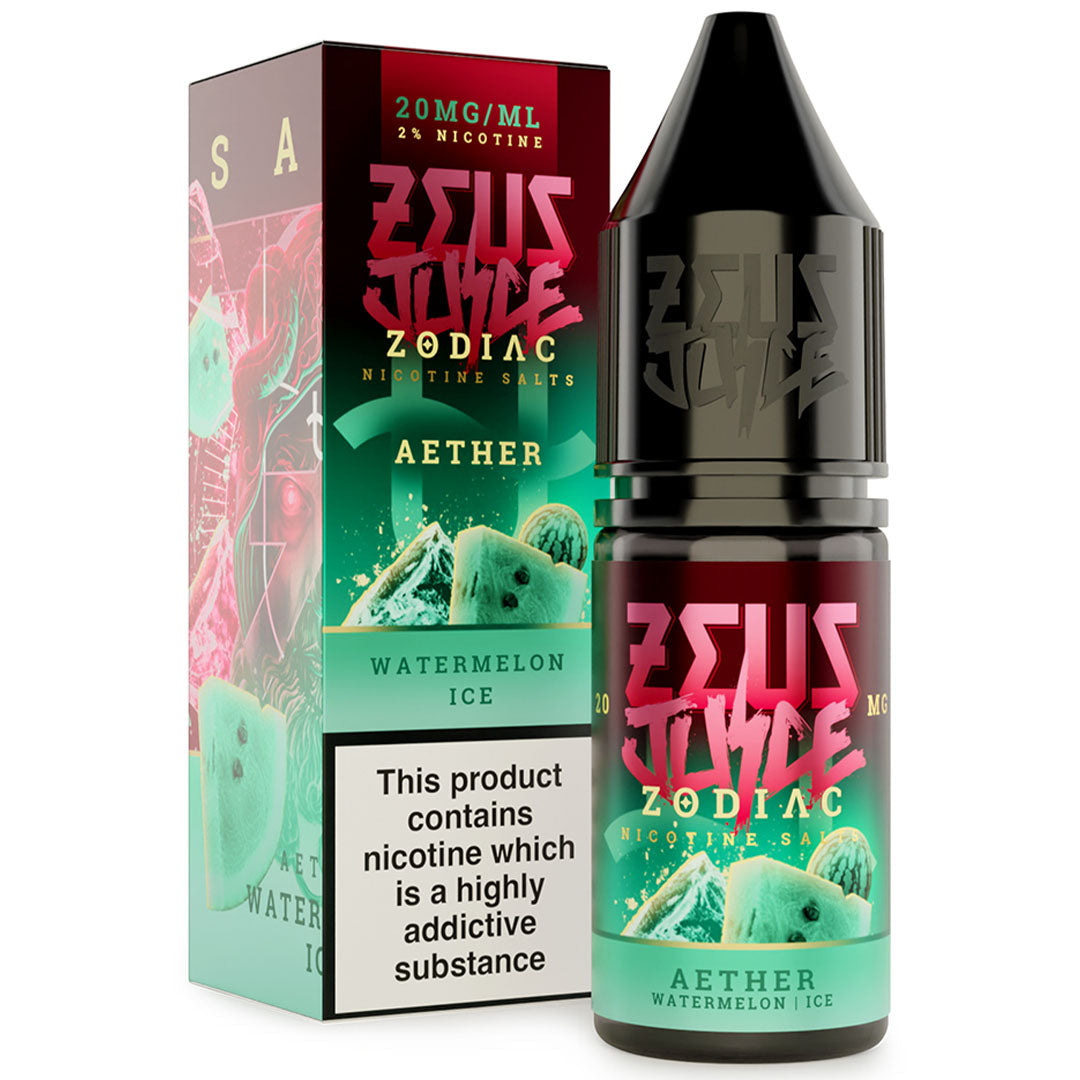 Aether Nicotine Salt By Zeus Juice 10ml  Zeus Juice Uk   