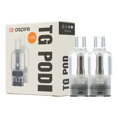 Aspire Cyber G (TG) Replacement Pod 2ml/2pack  Aspire 1.0ohm  