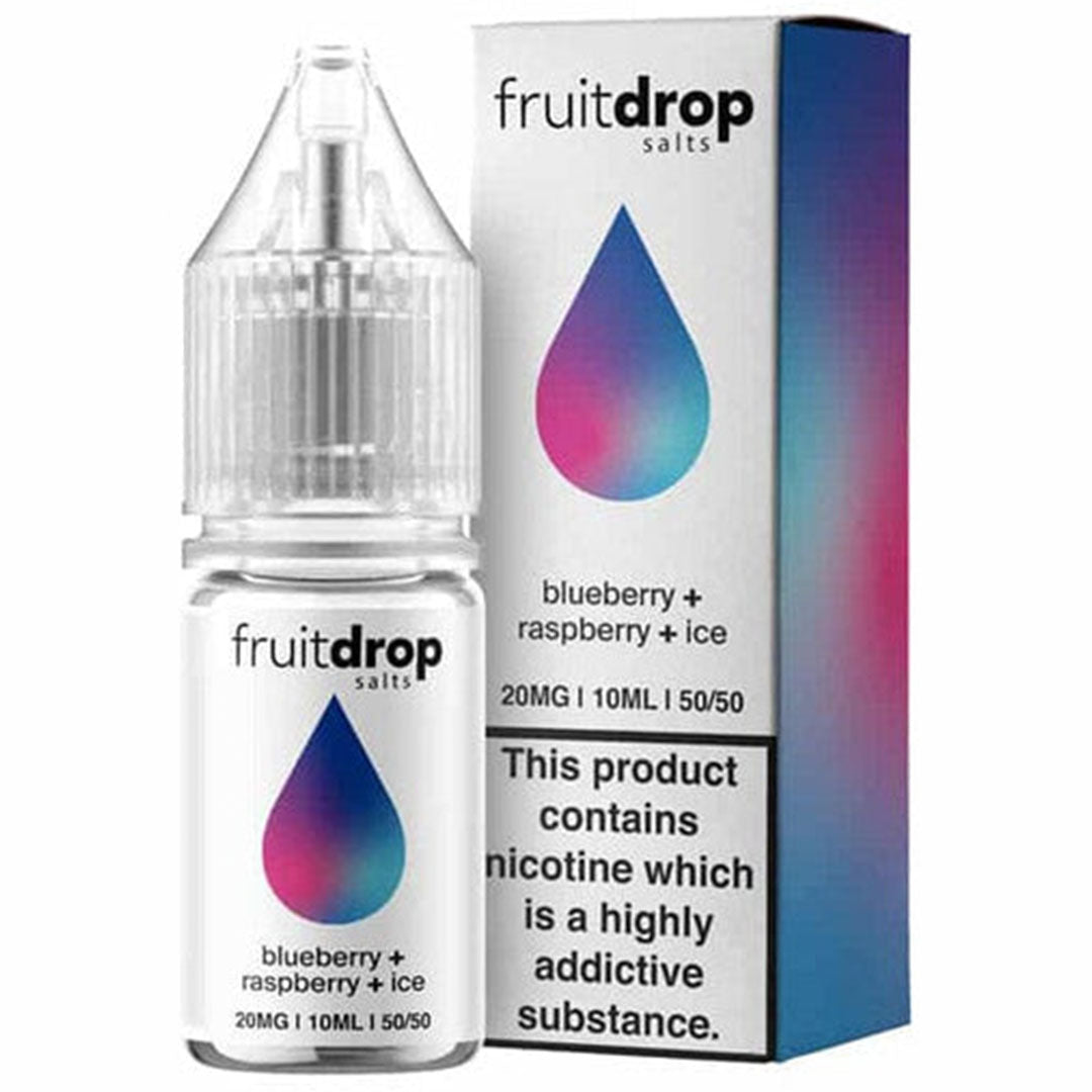 Blueberry Raspberry ice Nic Salt By FruitDrop 10ml  Fruitdrop   