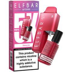 ELFBAR AF5000 Disposable Pod System 20mg  Elf Bar Cherry Ice  