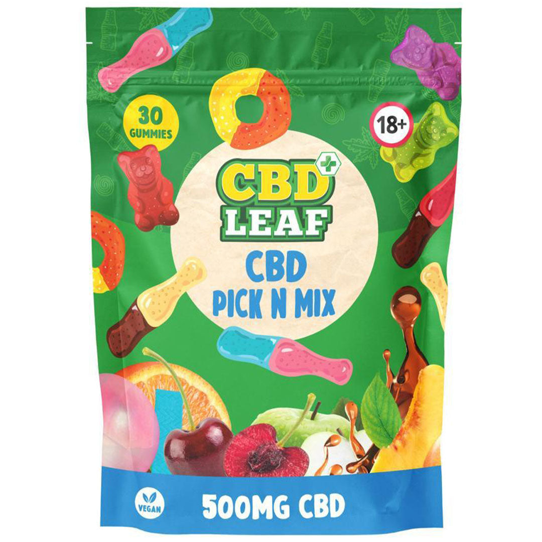 CBD Leaf 500mg 30 Gummies  CBD Leaf Pick n Mix  