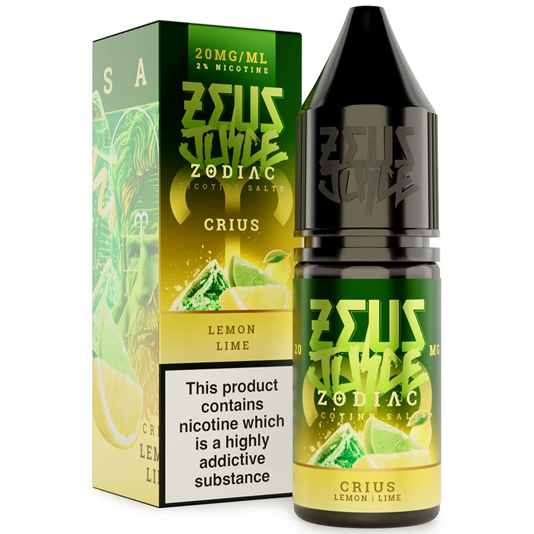 Crius Nicotine Salt By Zeus Juice 10ml  Zeus Juice Uk   