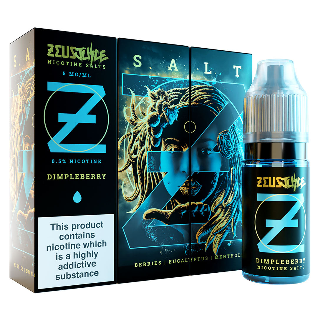 Dimpleberry Nicotine Salt By Zeus Juice 10ml  Zeus Juice Uk   