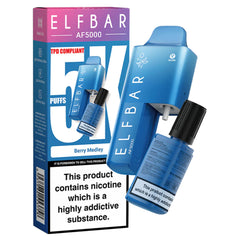 ELFBAR AF5000 Disposable Pod System 20mg  Elf Bar Berry Medley  