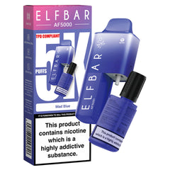 ELFBAR AF5000 Disposable Pod System 20mg  Elf Bar Mad Blue  