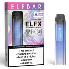 Elf Bar ELFX Pod Vape Kit  Elf Bar Blue  