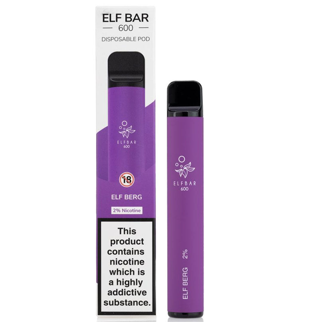 Elf Bar 600 V1 Disposable Pod Device 2%  Elf Bar   