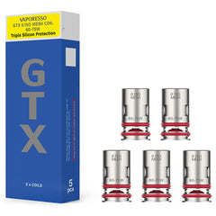 VAPORESSO GTX REPLACEMENT COILS  Vaporesso 0.15 Ohm Mesh (V2 Triple silicon)  