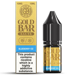 Gold Bar Salts 20mg  Gold Bar Blueberry Ice  