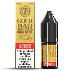 Gold Bar Salts 20mg  Gold Bar Strawberry Watermelon  