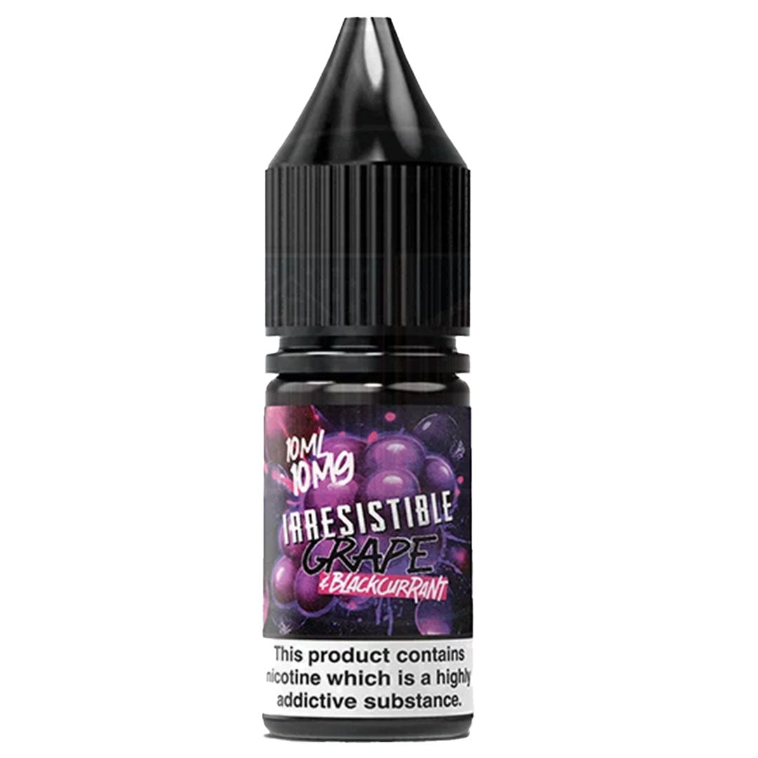 Irresistible Grape Nic Salt - Grape & Blackcurrant 10ml E-Liquid  Irresistible   