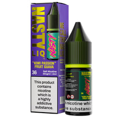 Kiwi Passion Fruit Guava Nic Salt E-Liquid By Nasty Liq  Nasty Juice   