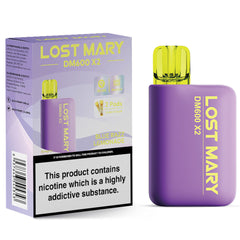 Lost Mary DM600 X2 1200 Disposable Vape  Lost Mary Blue Razz Lemonade  