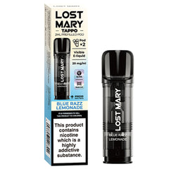 Lost Mary Tappo Pods  Lost Mary Blue Razz Lemonade  