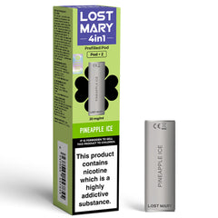 Lost Mary 4in1 Prefilled Pod  Lost Mary Pineapple Ice  