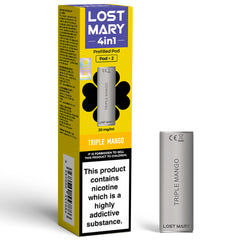 Lost Mary 4in1 Prefilled Pod  Lost Mary Triple Mango  