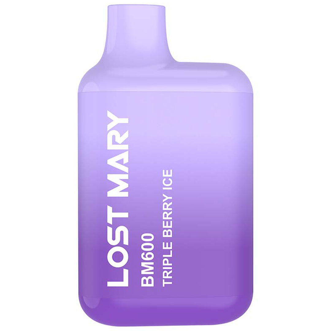 Lost Mary BM600 Disposable Vape 2%  Lost Mary Triple Berry Ice - EXPIRED 20mg 