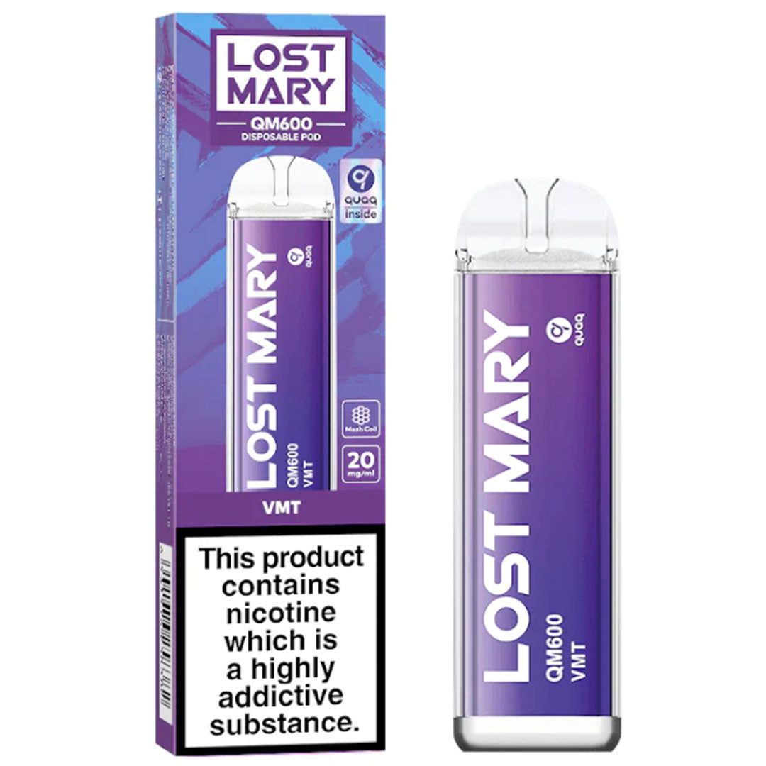 Lost Mary QM600 Disposable Vape 2%  Lost Mary   