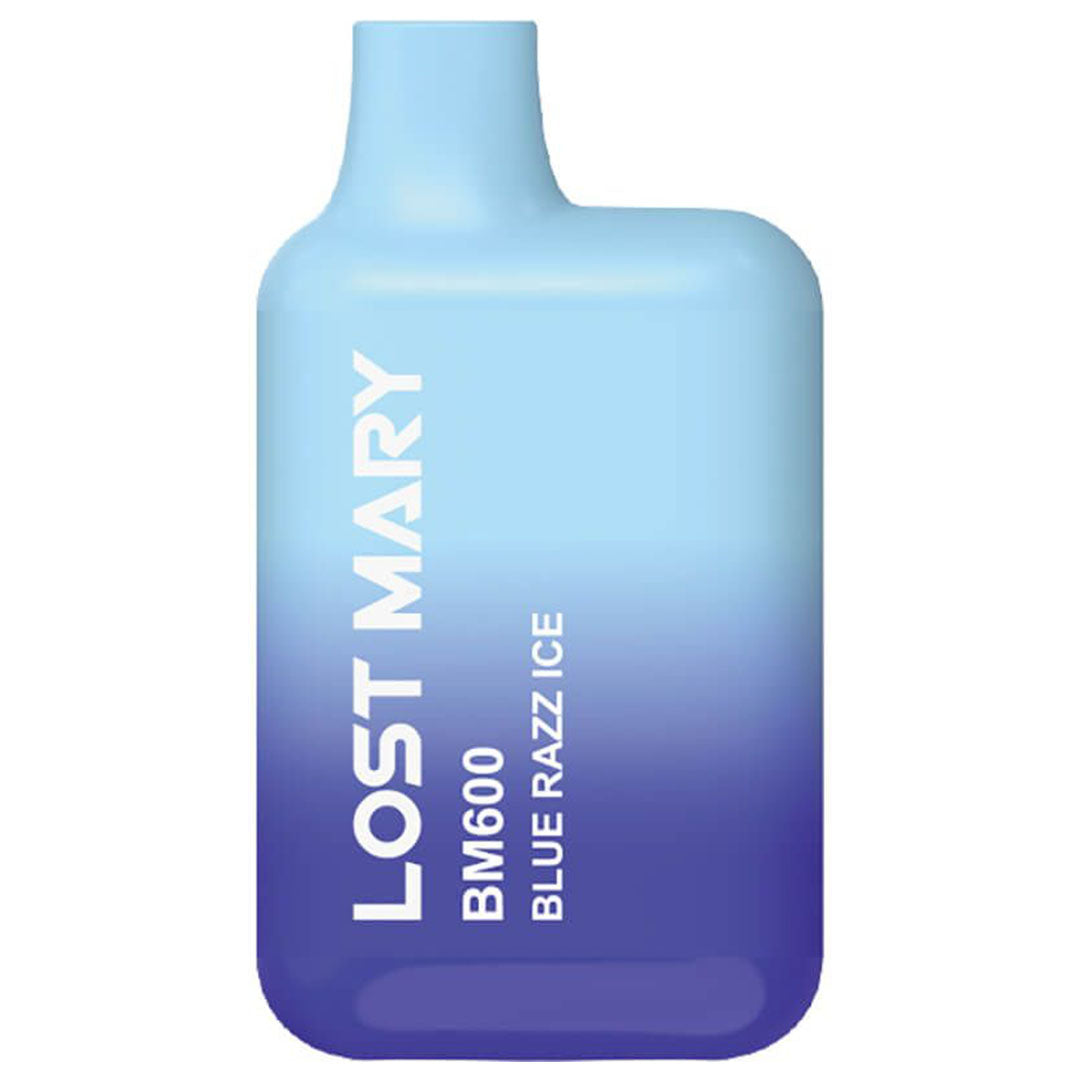 Lost Mary BM600 Disposable Vape 2%  Lost Mary Blue Razz Ice 20mg 