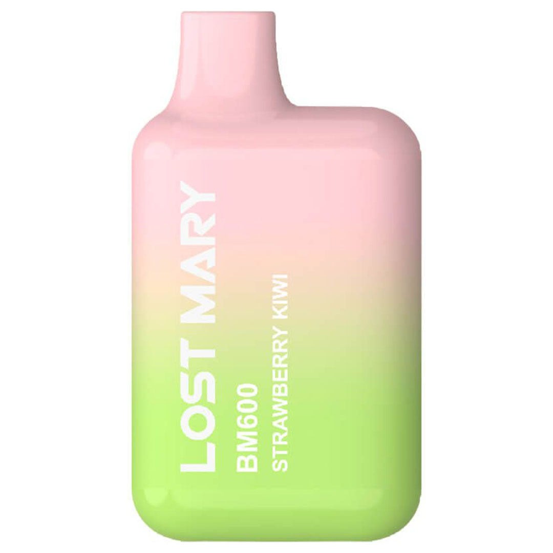 Lost Mary BM600 Disposable Vape 2%  Lost Mary Strawberry Kiwi 20mg 