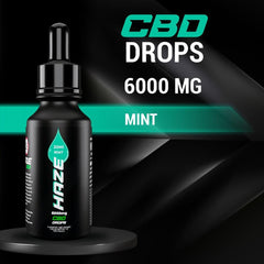 Mint Haze CBD Drops 30ml 6000mg  Haze CBD   