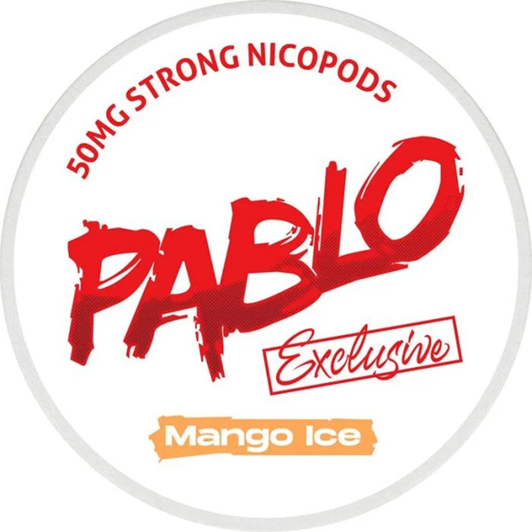 Pablo Exclusive Nicotine Pouches  Pablo Mango Ice  