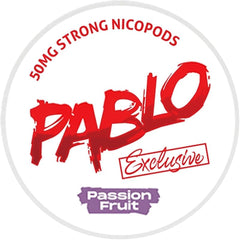 Pablo Exclusive Nicotine Pouches  Pablo Passion Fruit  