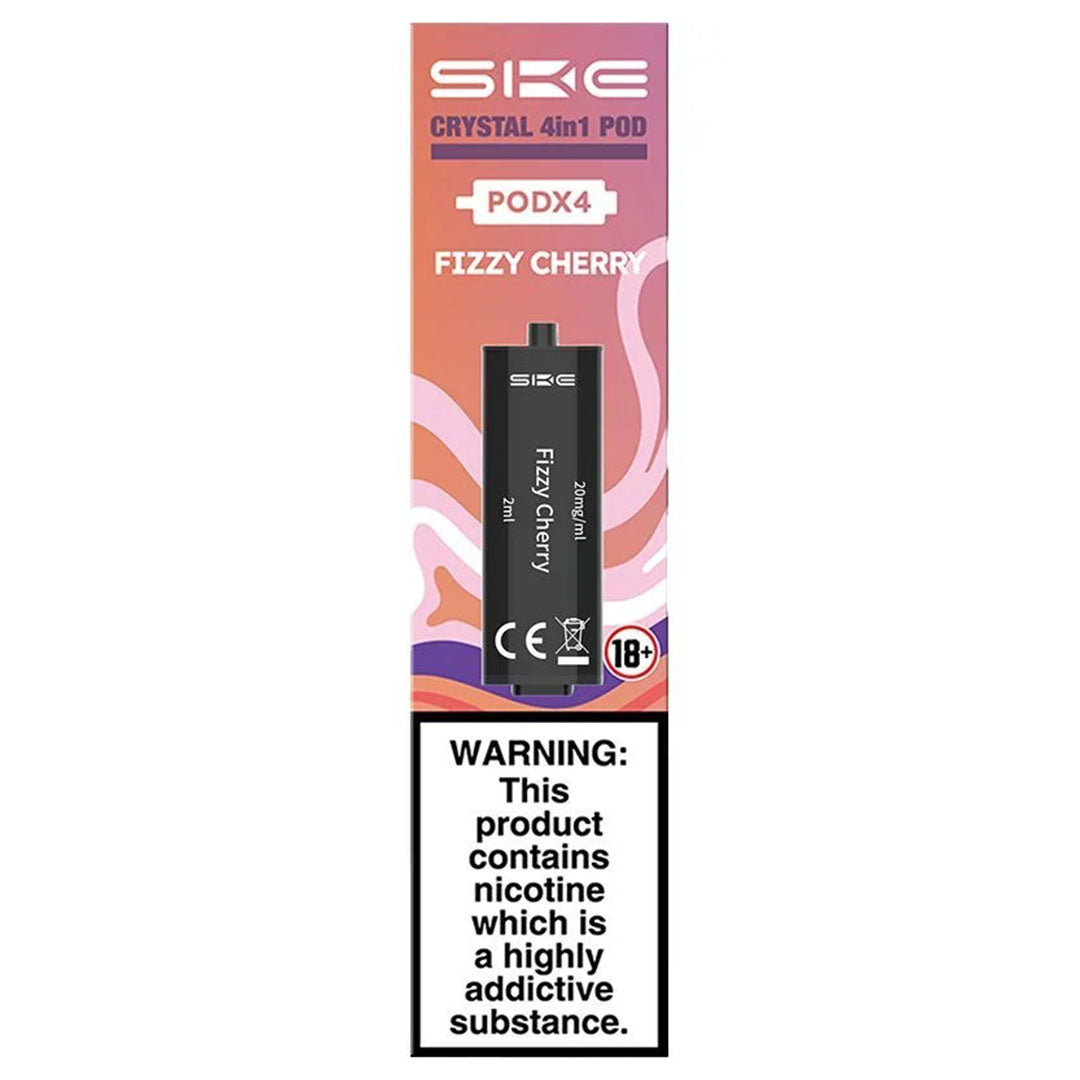 SKE Crystal 4in1 Pre-filled Pods  SKE Fizzy Cherry  