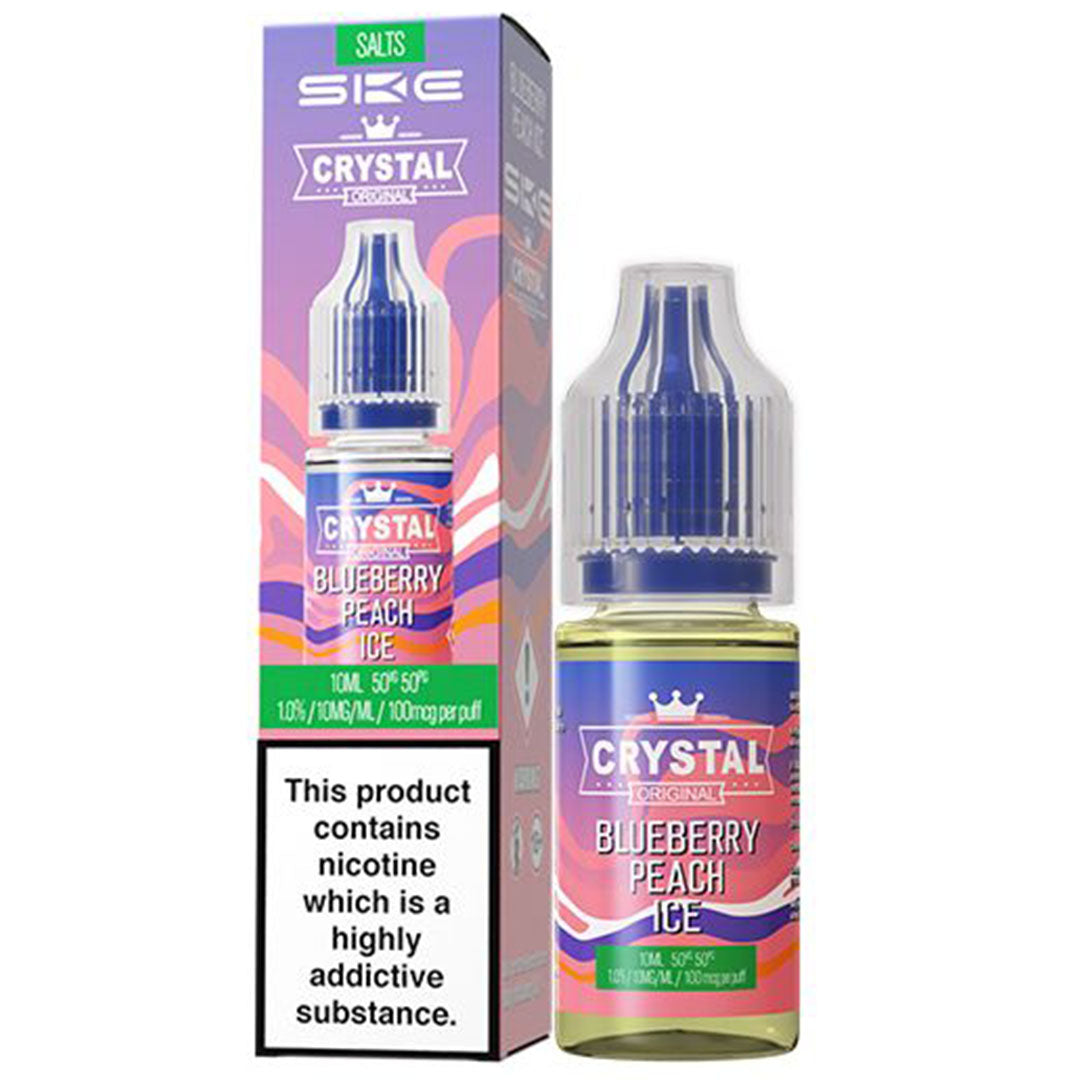 SKE Crystal Original Salts V2 10mg 10ml  SKE Blueberry Peach Ice  