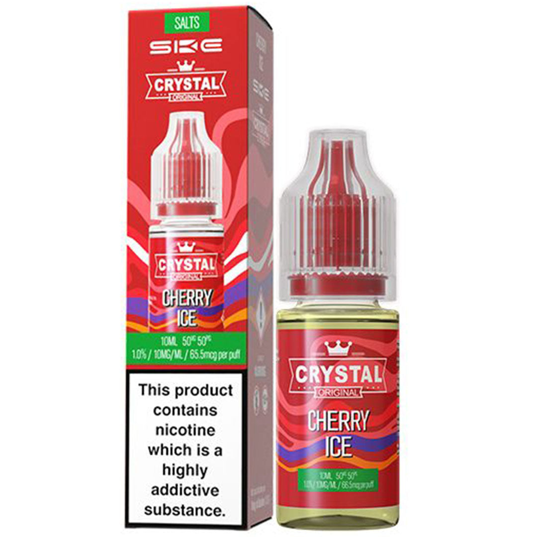 SKE Crystal Original Salts V2 10mg 10ml  SKE Cherry Ice  