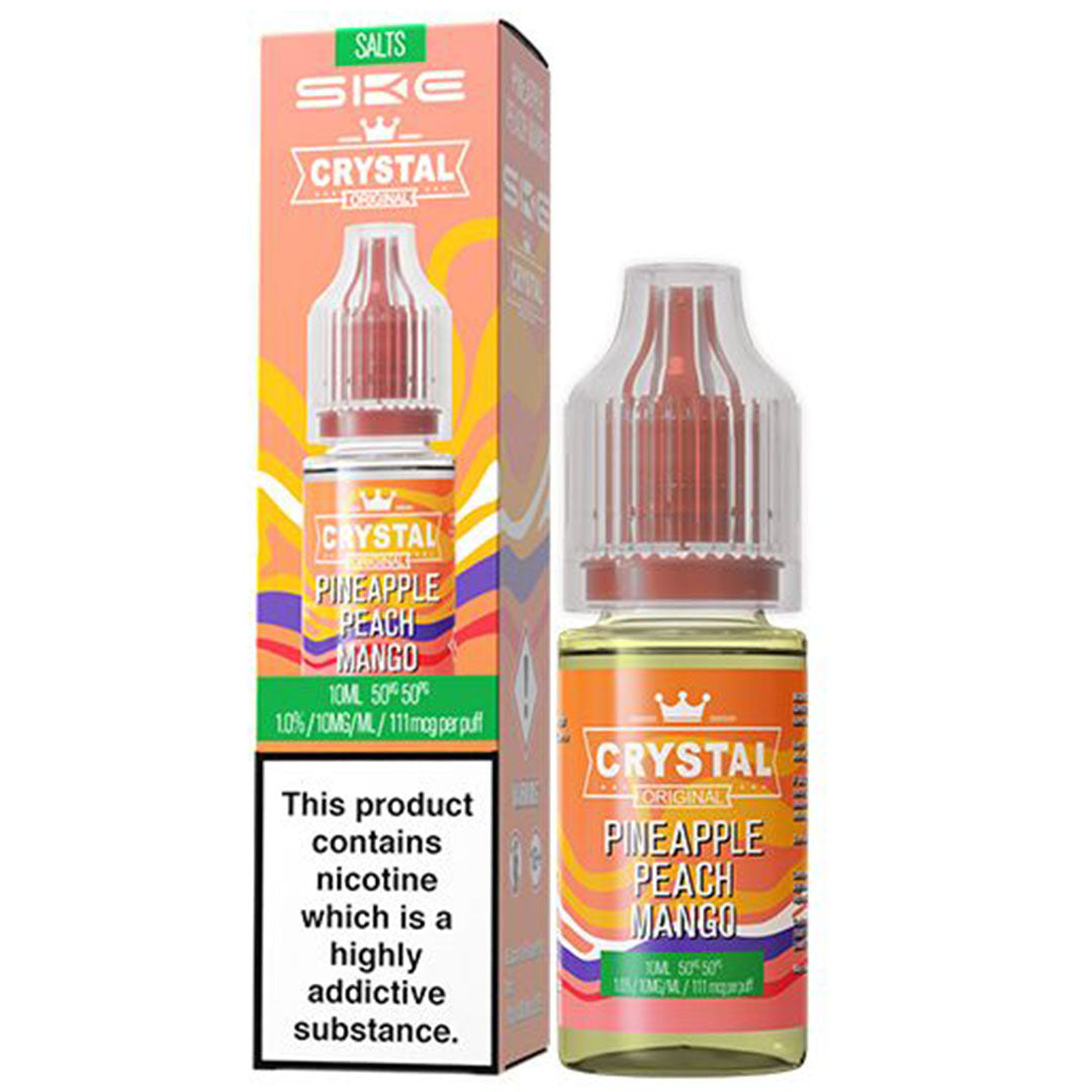 SKE Crystal Original Salts V2 20mg 10ml  SKE Pineapple Peach Mango  