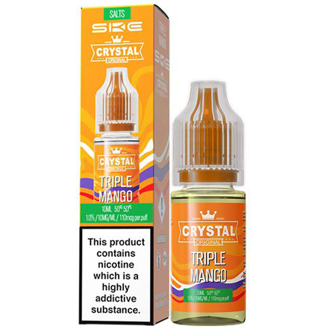 SKE Crystal Original Salts V2 10mg 10ml  SKE Triple Mango  