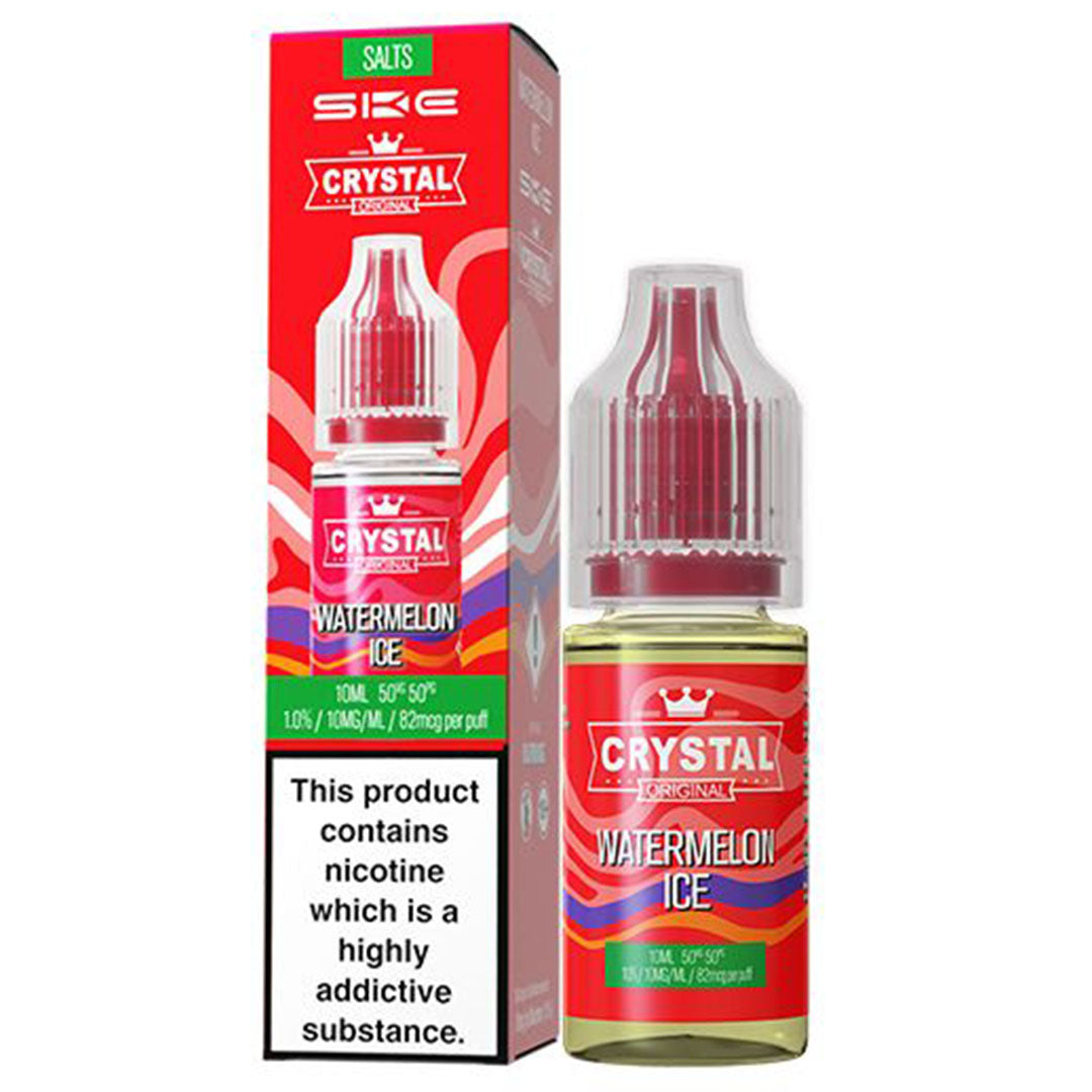 SKE Crystal Original Salts V2 10mg 10ml  SKE Watermelon Ice  