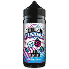 Seriously Fusionz Triple Berry Ice 0mg 100ml Shortfill  Doozy Vape   