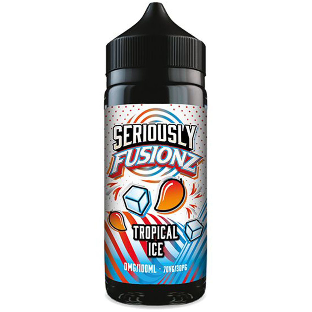 Seriously Fusionz Tropical Ice 0mg 100ml Shortfill  Doozy Vape   