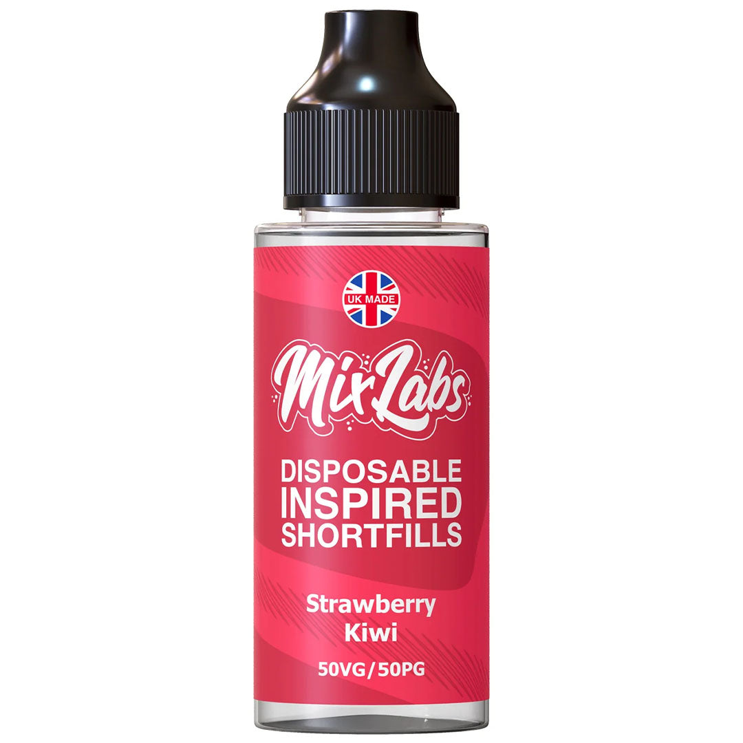 Strawberry Kiwi Shortfill By Mix Labs 100ml  Mix Labs   