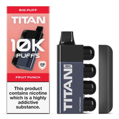 TITAN 10K Disposable Pod System 20mg  Titan Fruit Punch  