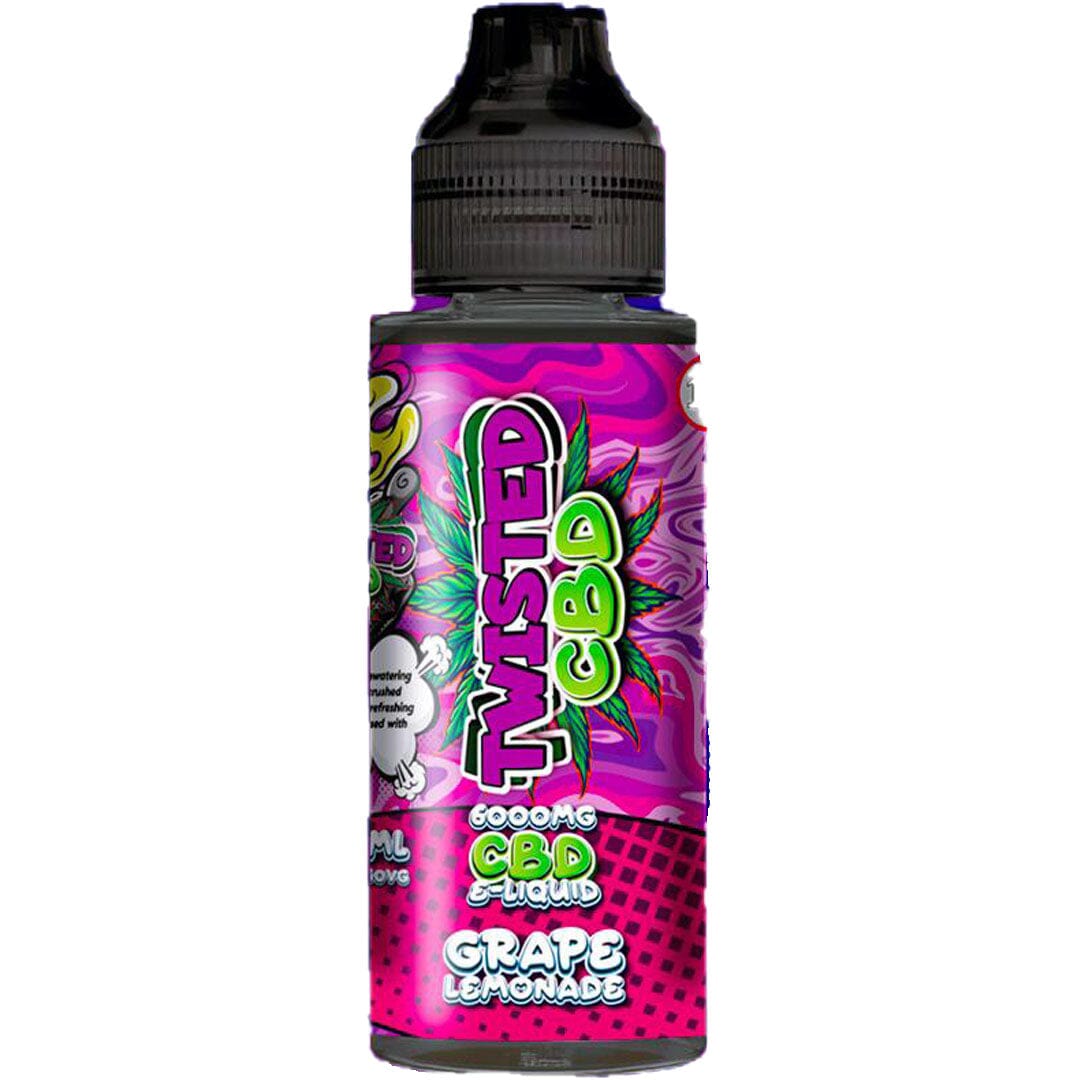 Twisted CBD Grape Lemonade 6000mg E-Liquid  Twisted CBD   