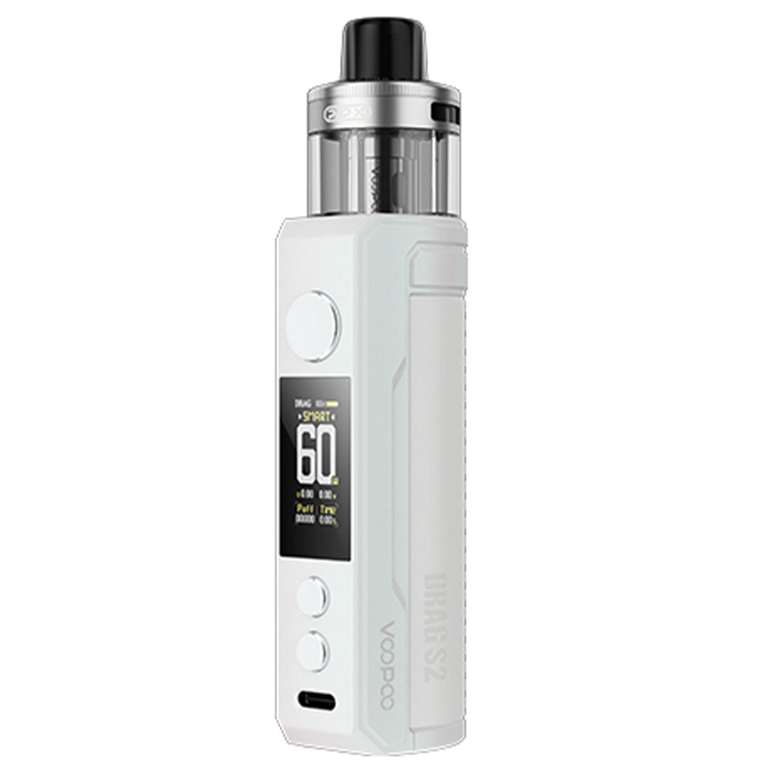 Voopoo Drag S2 (DTL Version) Vape Kit  Voopoo Pearl White  