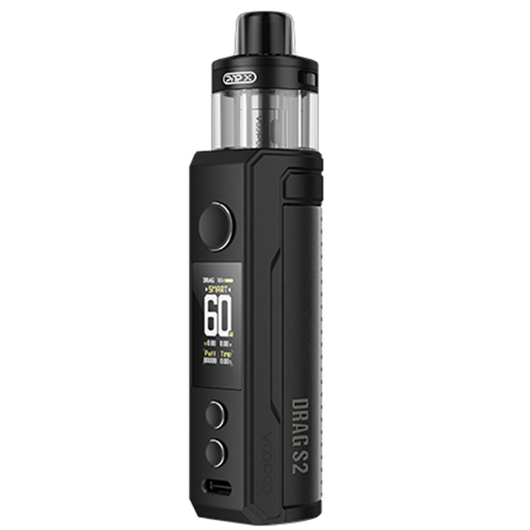 Voopoo Drag S2 (DTL Version) Vape Kit  Voopoo Spray Black  