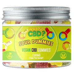 Why So CBD? CBD Vegan Gummies  Why So CBD 1500mg Sour Dummies 