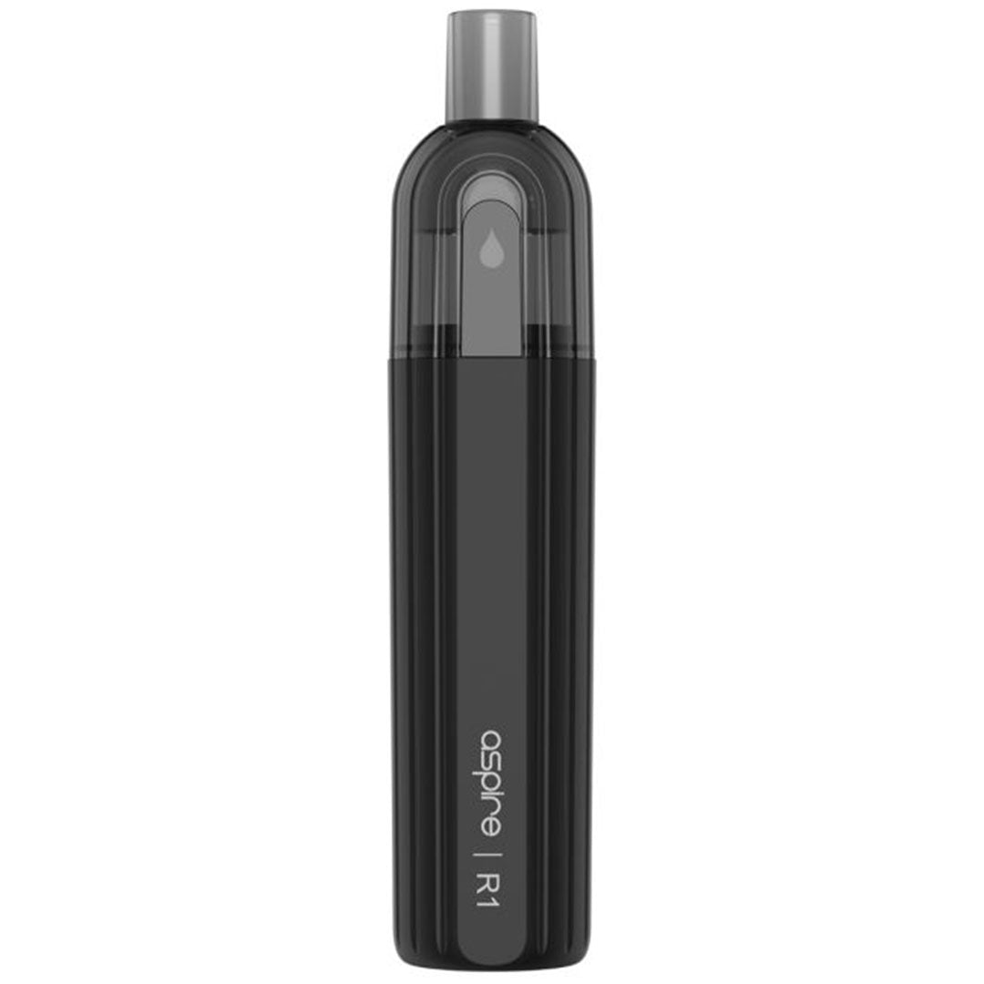 Aspire One Up R1 Rechargeable Disposable Vape Kit  Aspire Black  